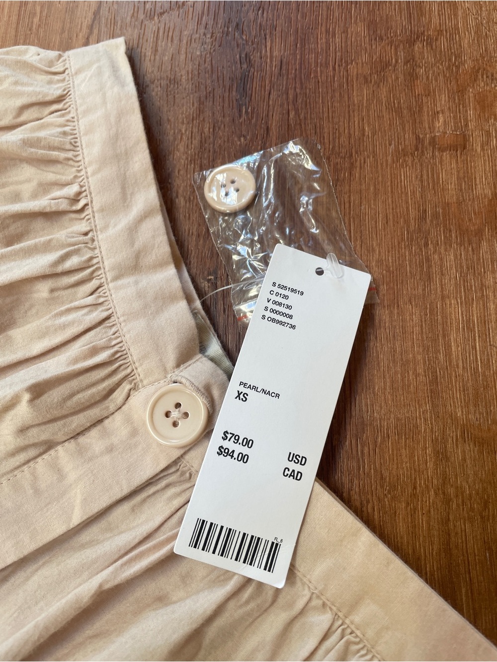 Urban Outfitters Womens Tiered Ruffle Asymmetric Midi Skirt XS NEW NWT Buttons - Picture 4 of 8